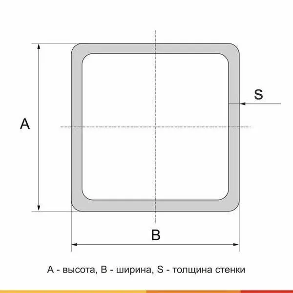 Труба профильная 100х50х5 Ст3пс ГОСТ 13663-86 - 4