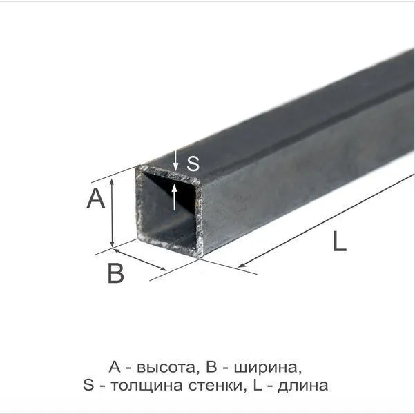 Труба профильная 50х50х1,5 Ст2пс ТУ 1373-002-40198874-2015 - 0